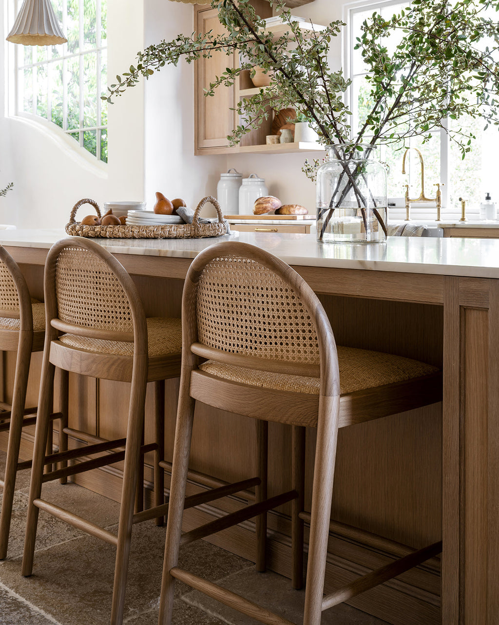 McGee & Co - Hadden Natural Counter Stool