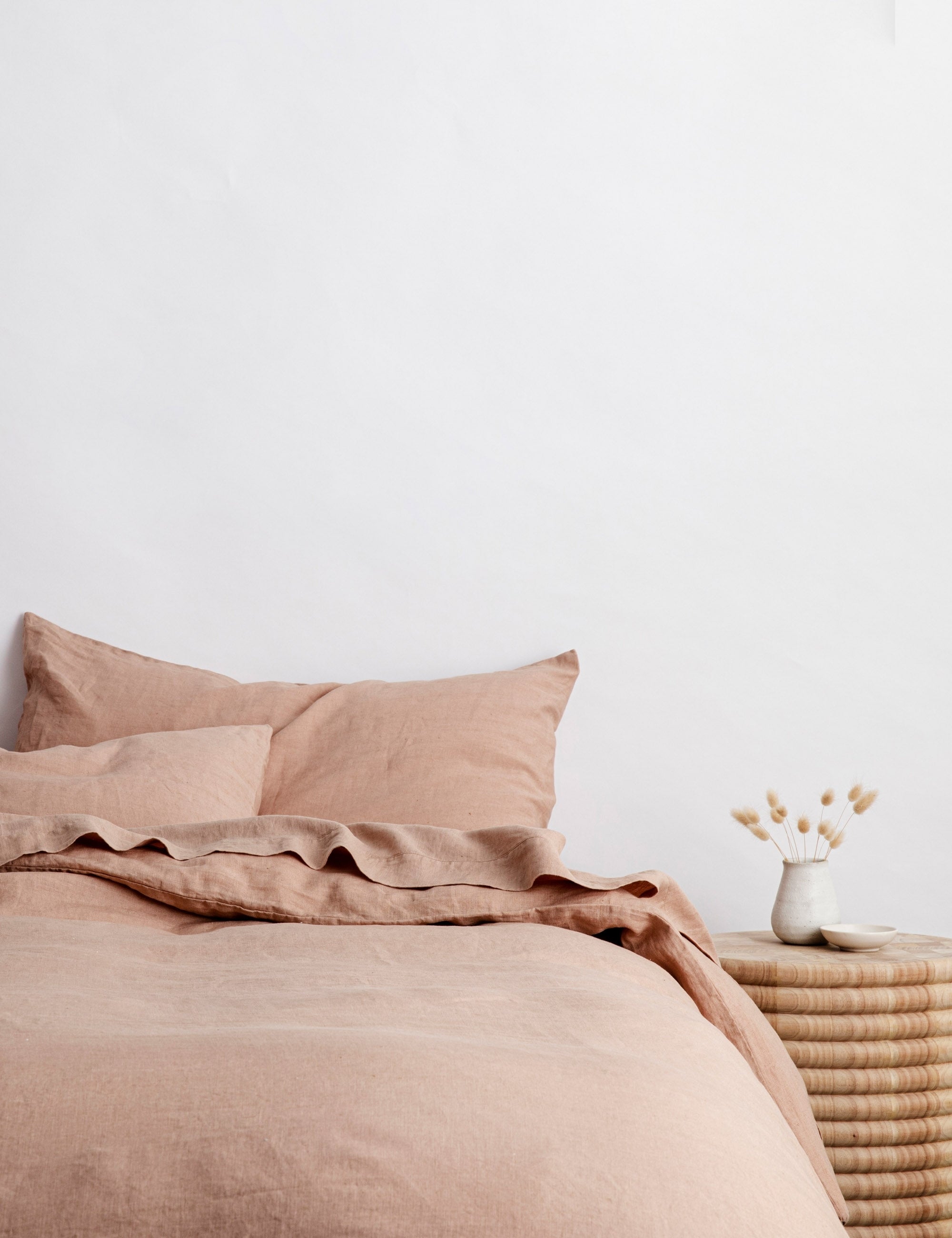 Lulu and Georgia - European Flax Linen Flat Sheet by Cultiver