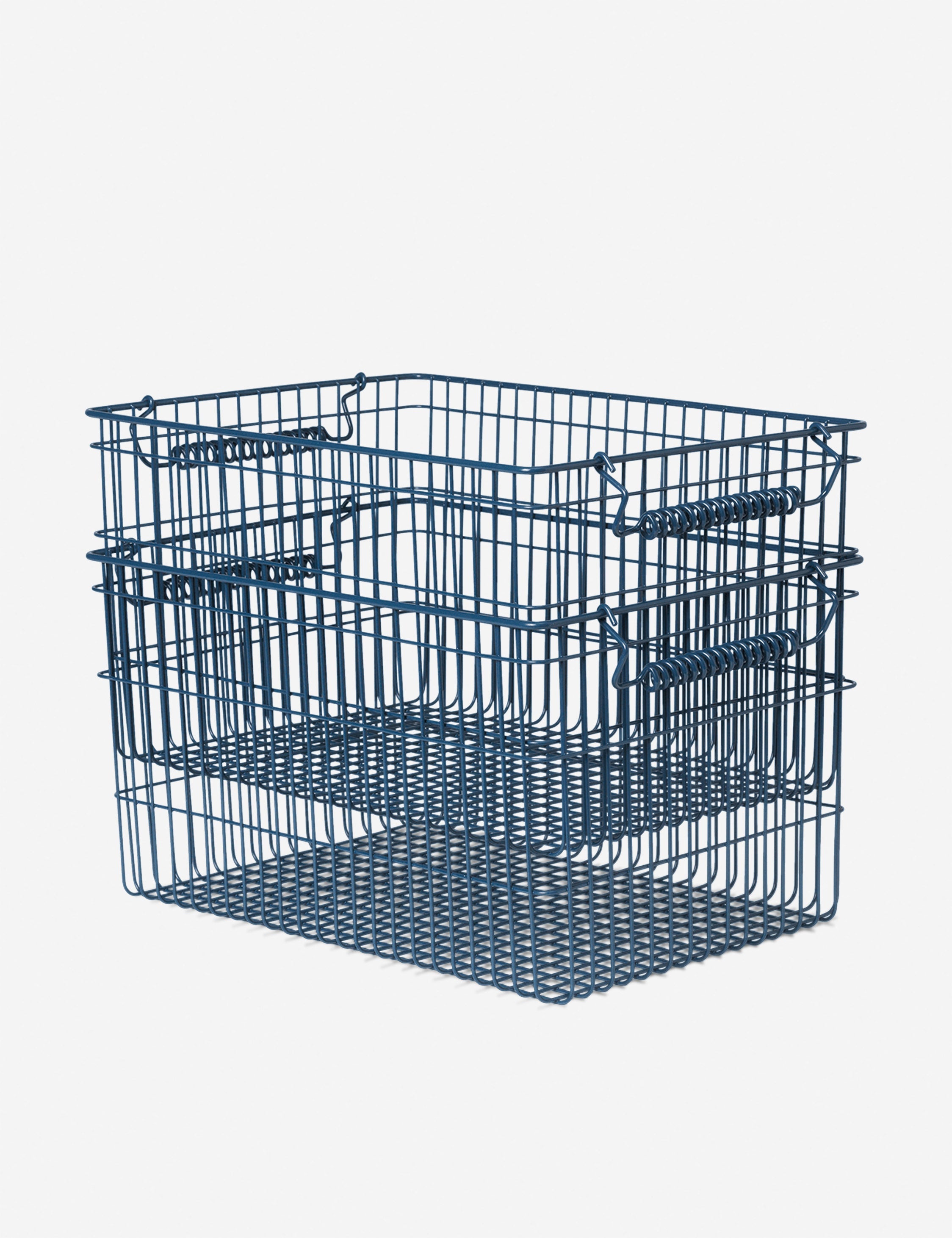 Lulu and Georgia - Cala Stackable Baskets (Set of 2) by Ferm Living