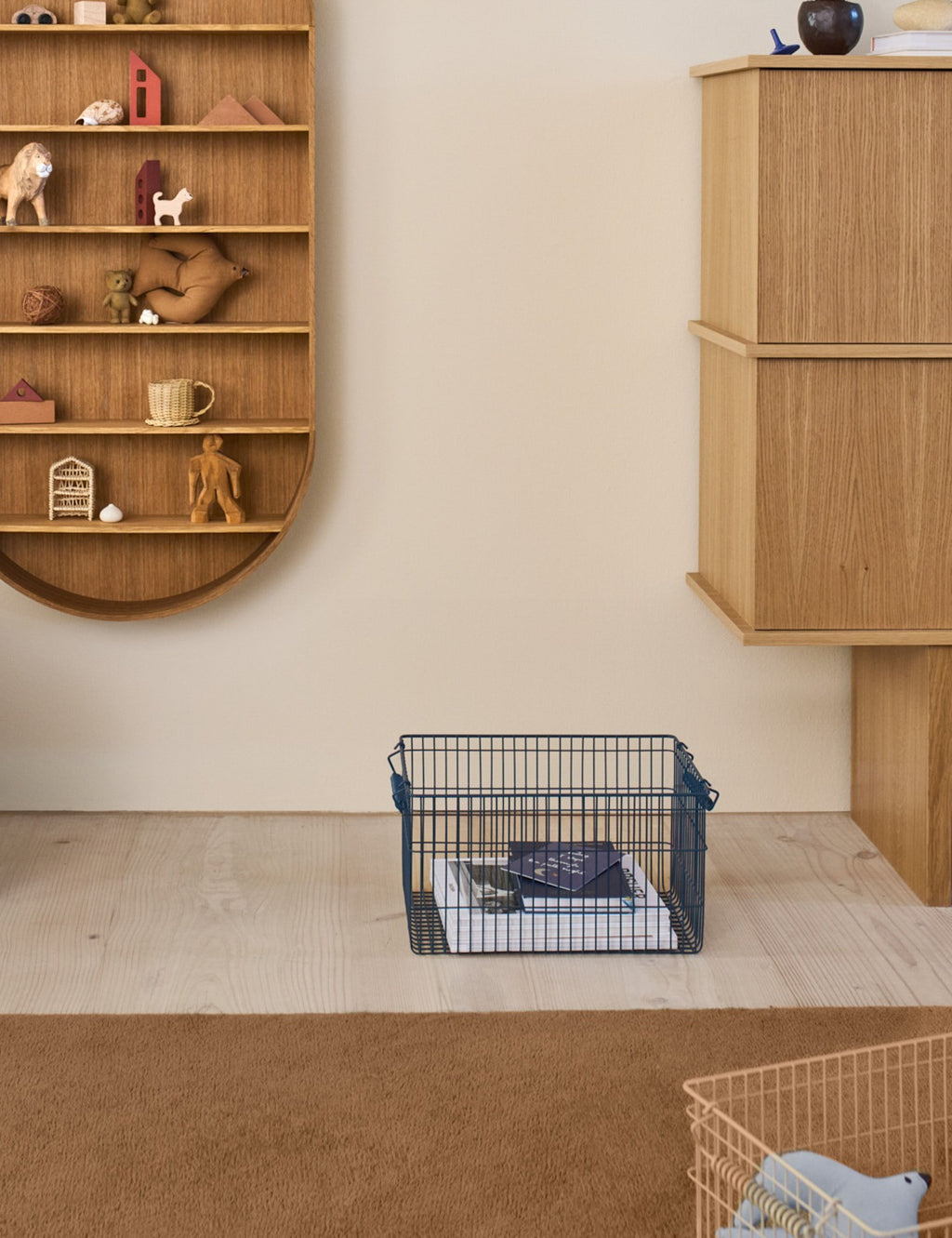 Lulu and Georgia - Cala Stackable Baskets (Set of 2) by Ferm Living