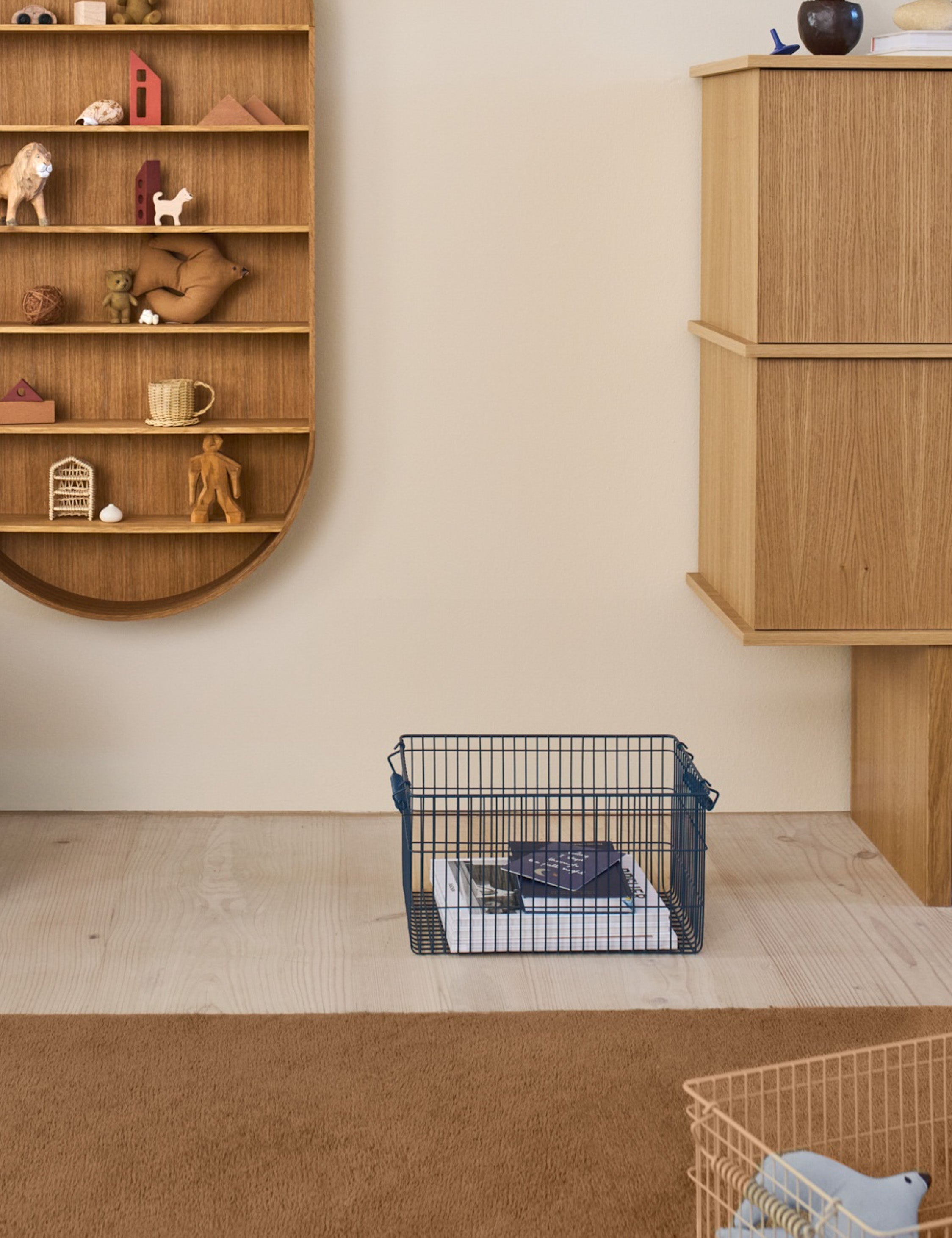 Lulu and Georgia - Cala Stackable Baskets (Set of 2) by Ferm Living