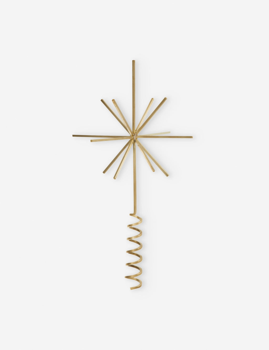 Lulu and Georgia - Brass Star Tree Topper by Ferm Living