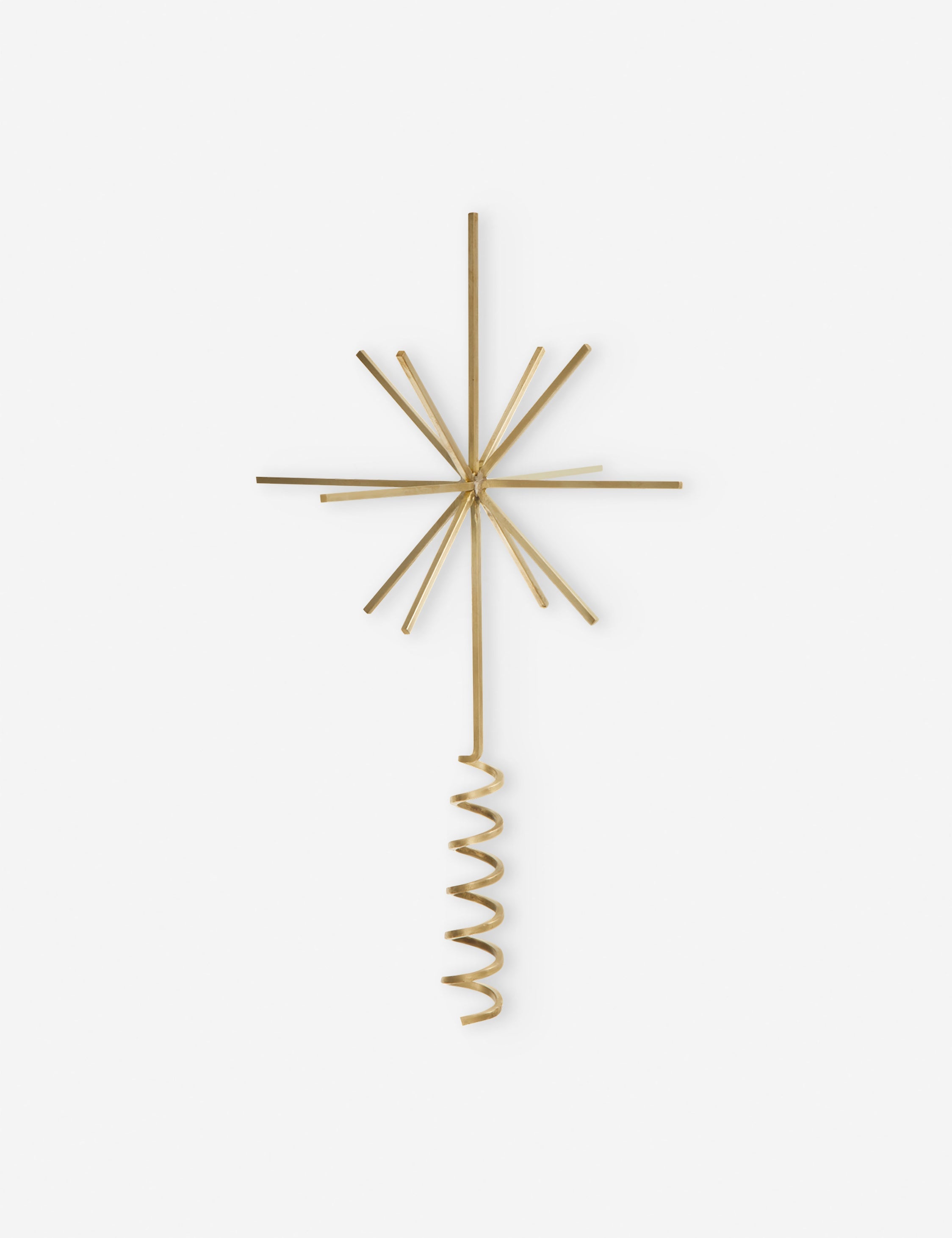 Lulu and Georgia - Brass Star Tree Topper by Ferm Living