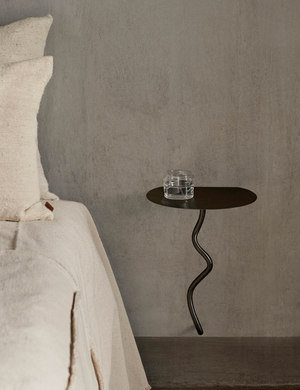 Lulu and Georgia - Curvature Wall Table by Ferm Living