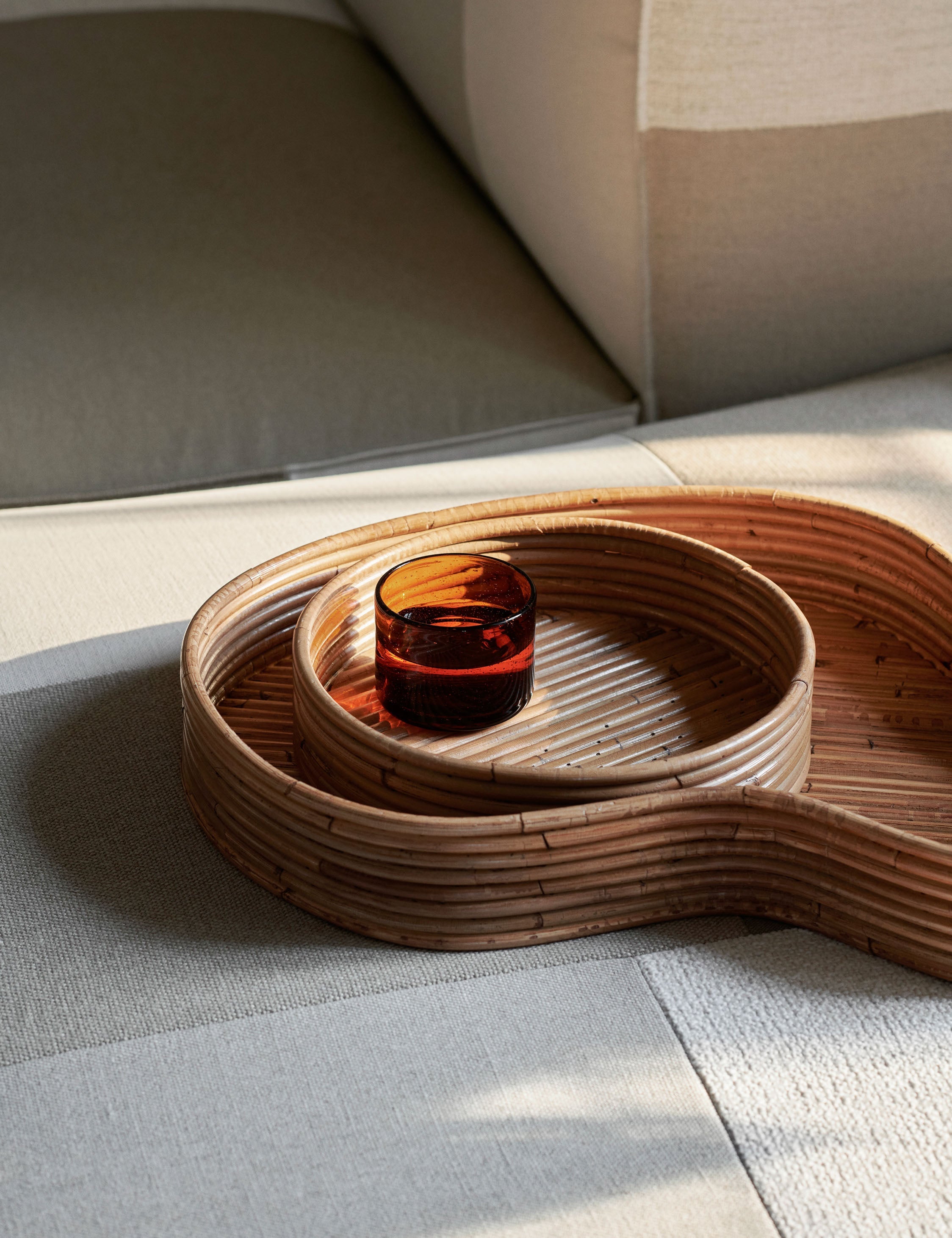 Lulu and Georgia - Isola Trays (Set of 2) by Ferm Living