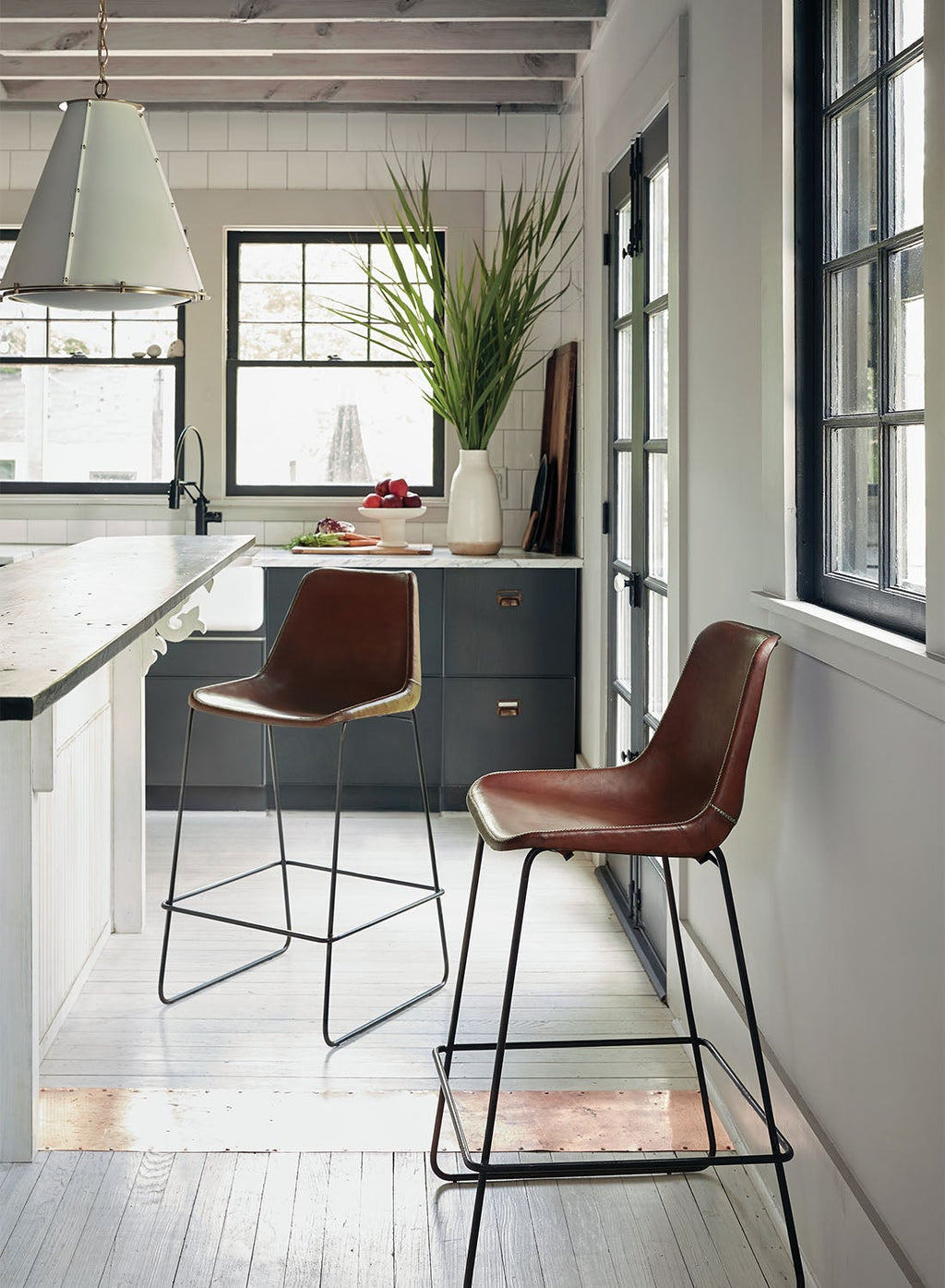 Jayson Home - Fernando Brown Bar Stool