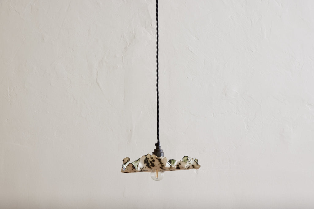 Nicky Kehoe - Green Jellyfish Pendant, 10"