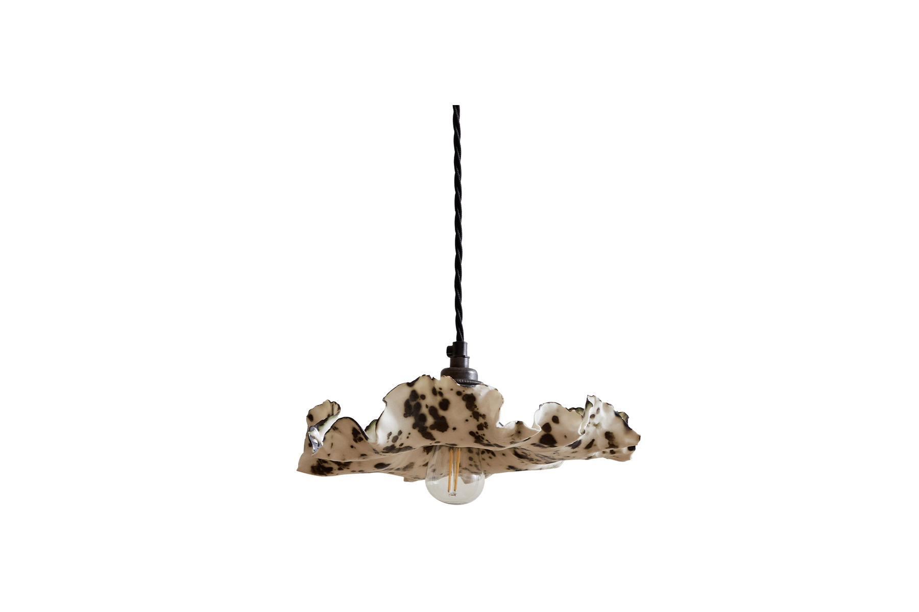 Nicky Kehoe - Green Jellyfish Pendant, 10"