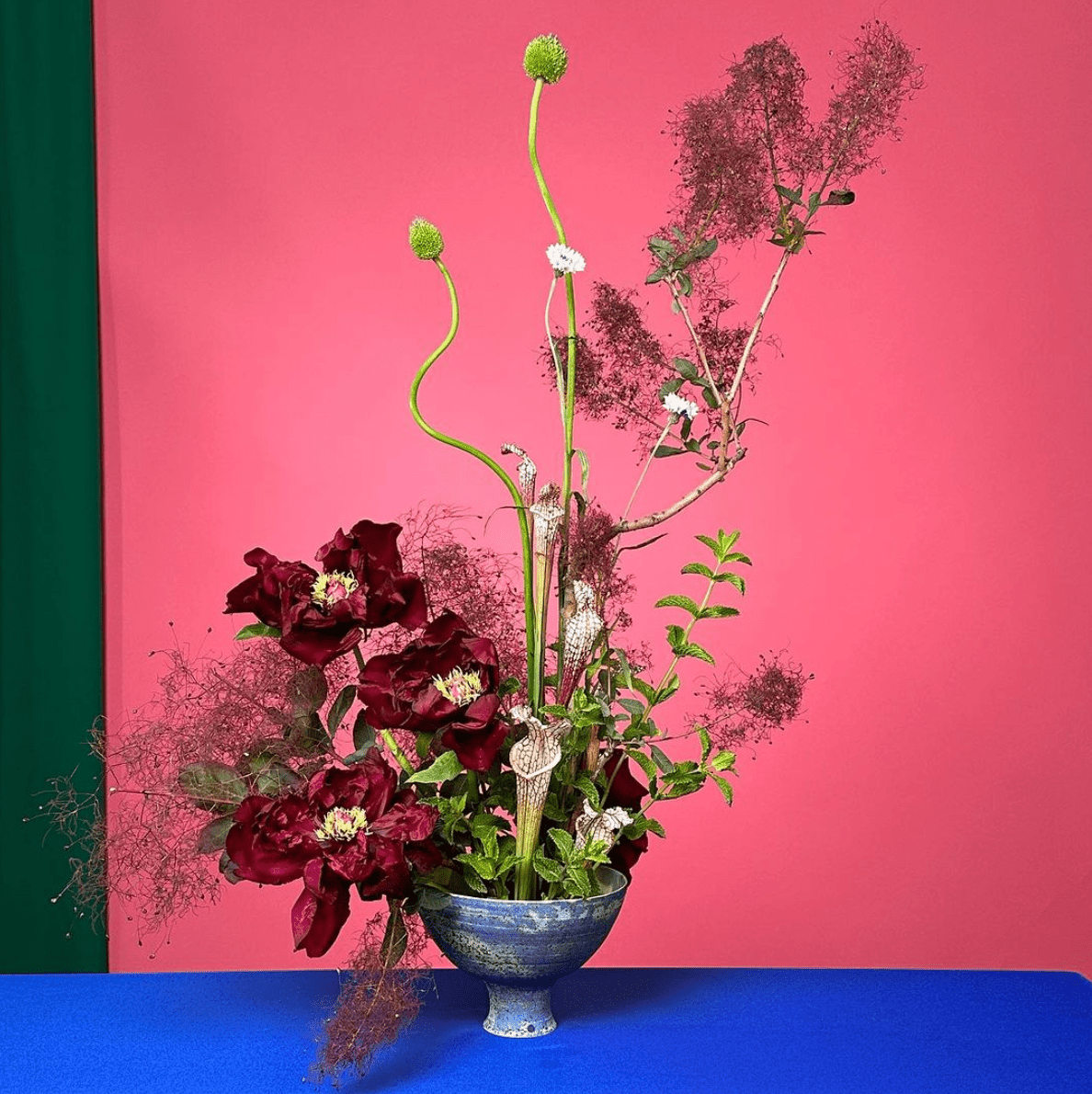 Nicky Kehoe - Floral Arranging Workshop with Maurice Harris of Bloom & Plume