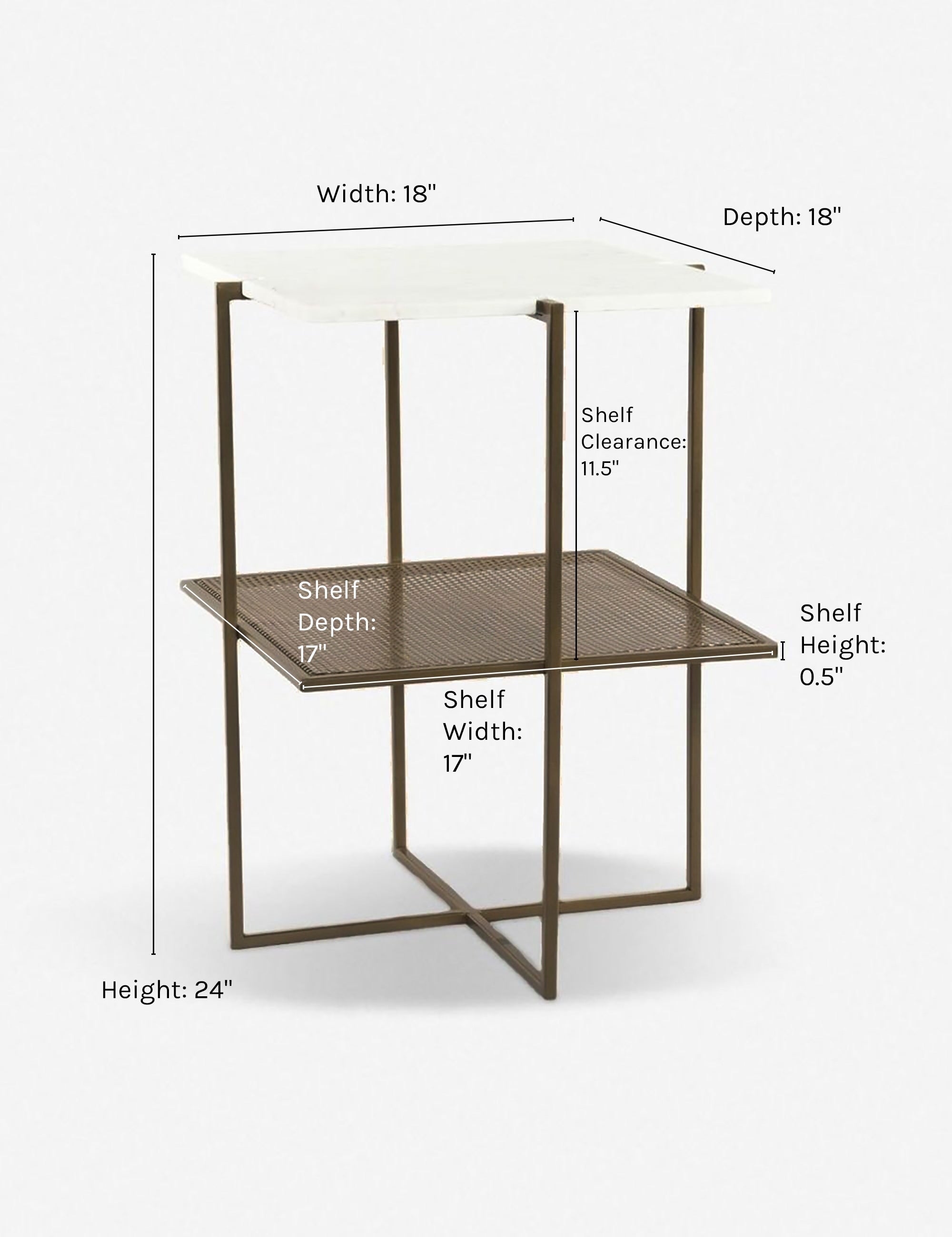 Lulu and Georgia - Francesca Nightstand