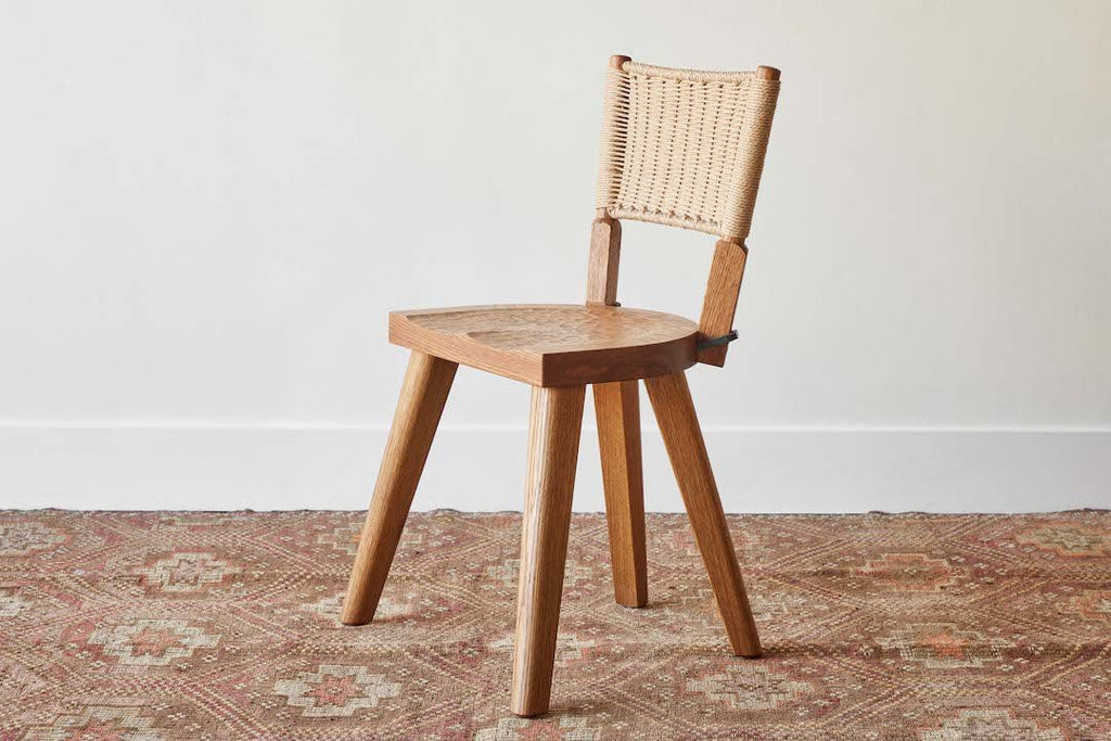 Nicky Kehoe - Cord Back Four Leg Chair