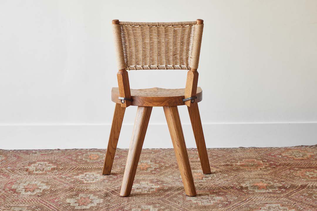 Nicky Kehoe - Cord Back Four Leg Chair