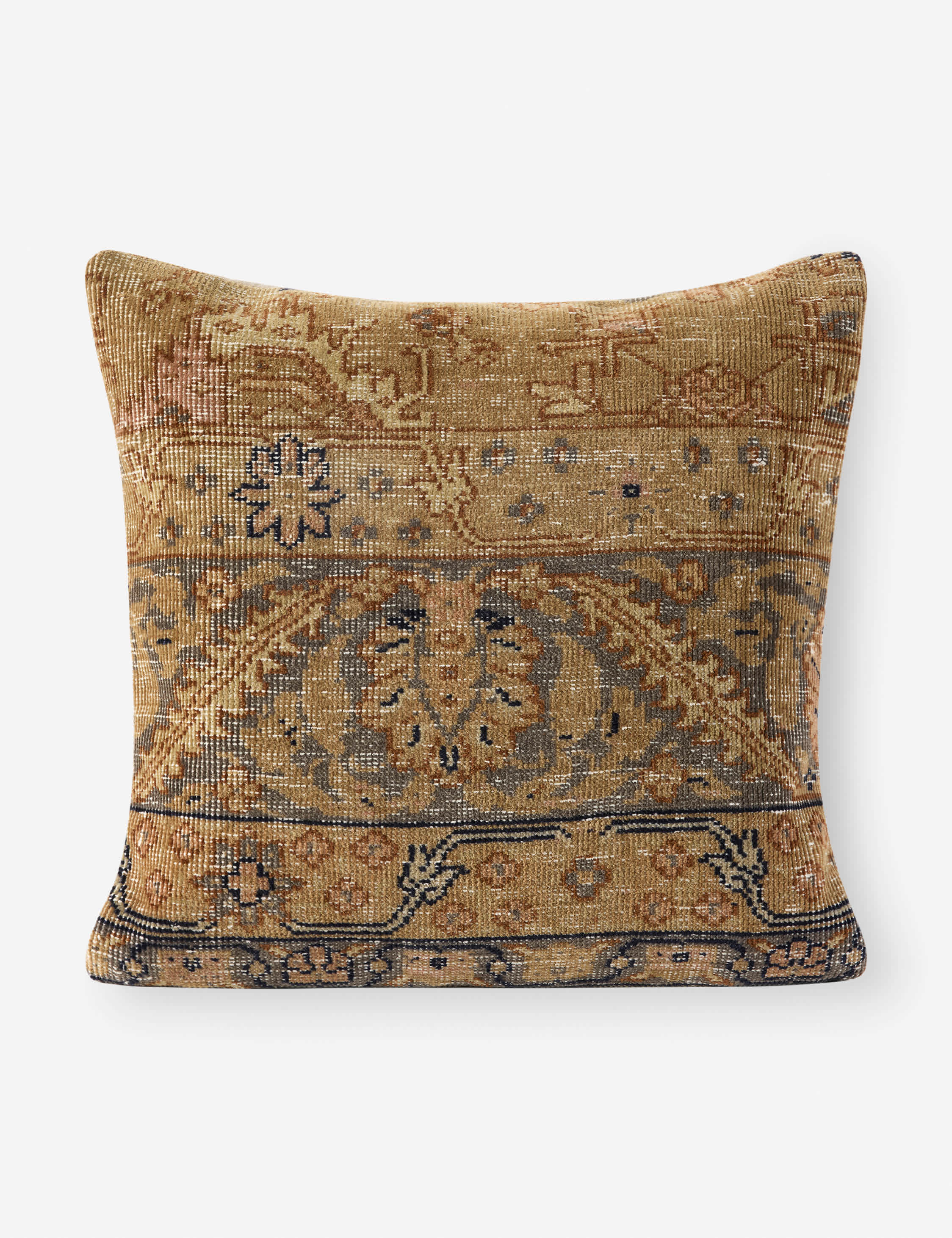 Lulu and Georgia - Vintage Pillow No. 147, 22" x 22"
