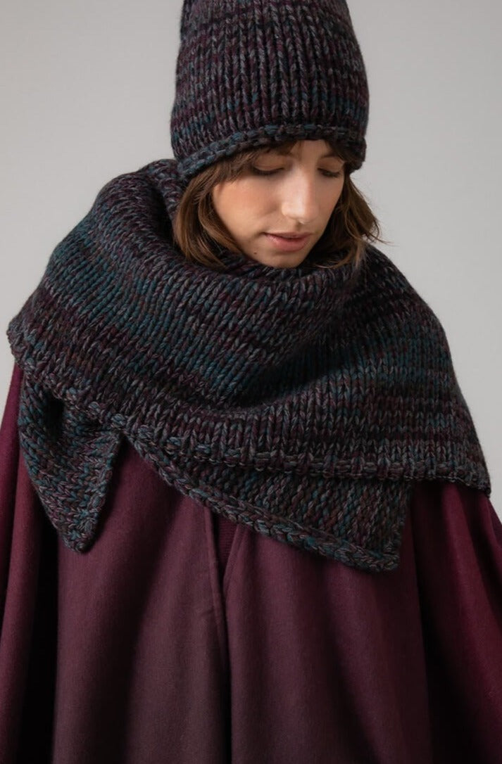 Johnstons of Elgin - Luxe Marl Cashmere Square Scarf