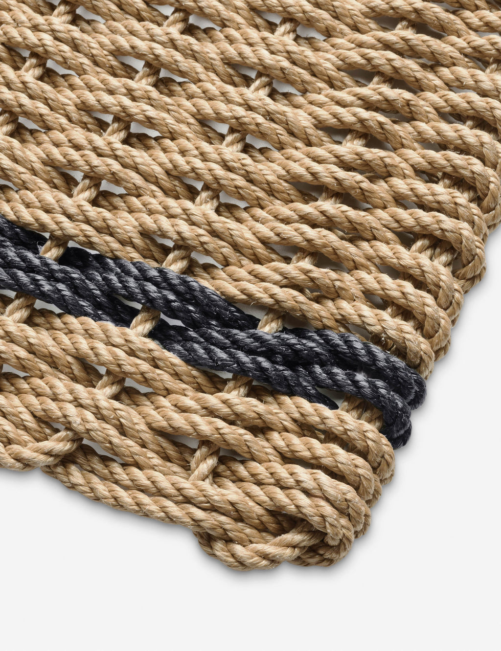 Lulu and Georgia - Double Stripe Doormat by The Rope Co.