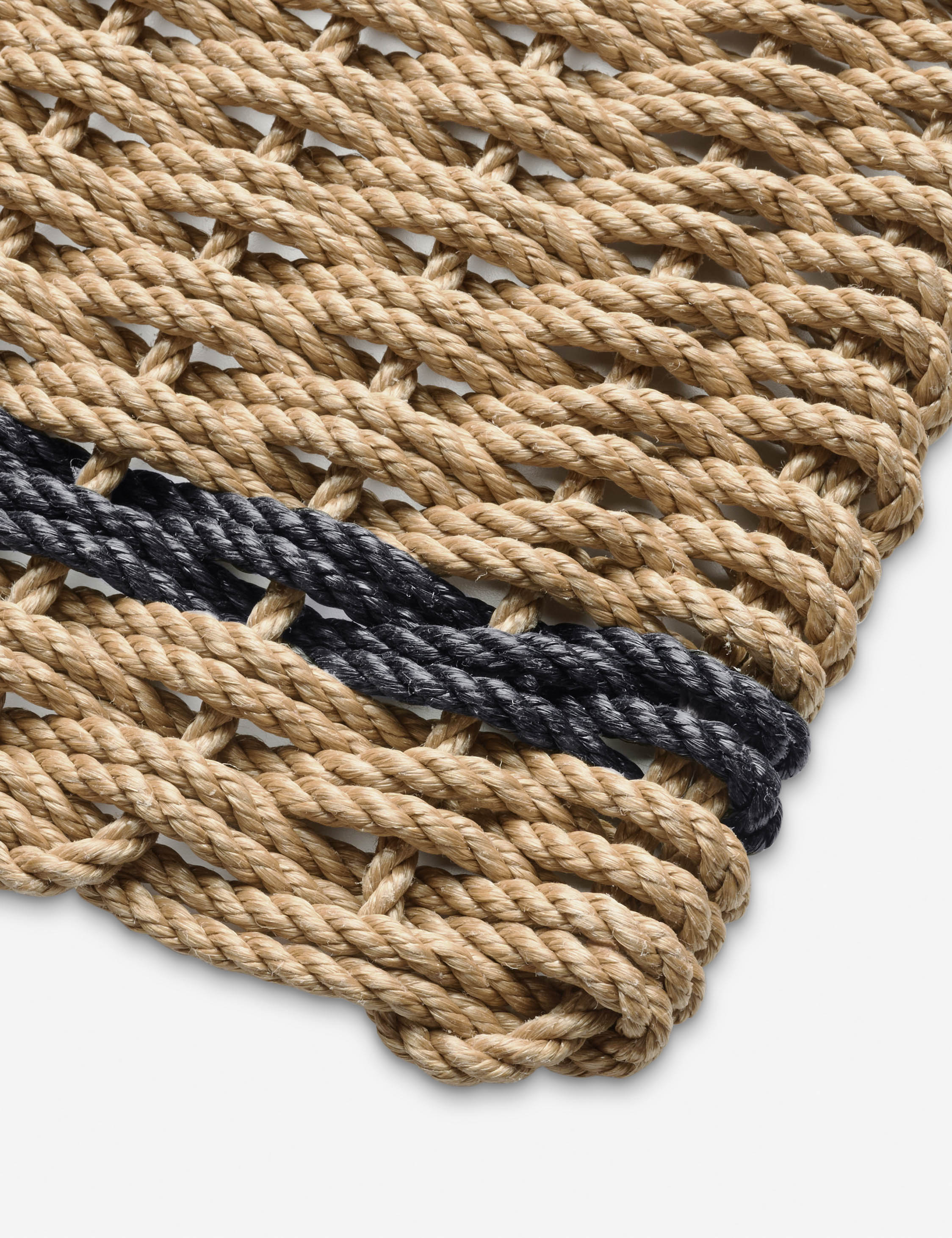 Lulu and Georgia - Double Stripe Doormat by The Rope Co.
