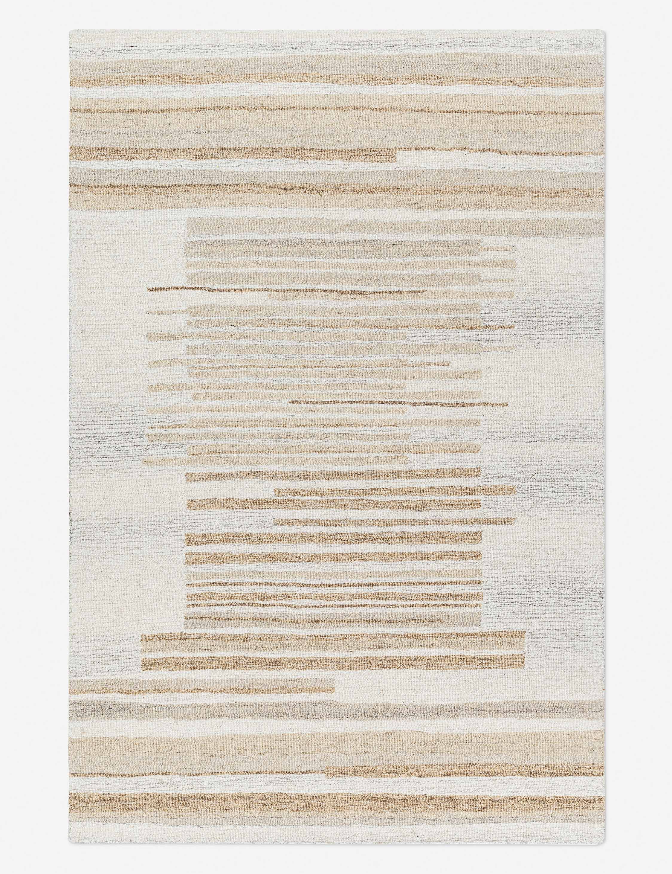 Lulu and Georgia - Oshman Hand - Tufted Wool Morrocan Style Rug
