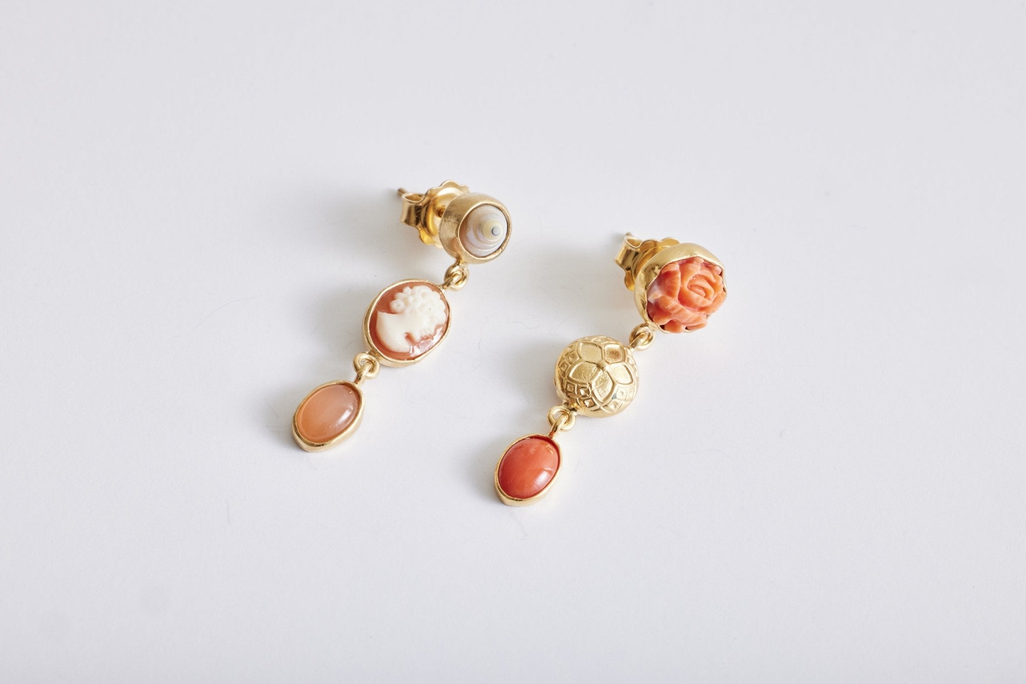 Nicky Kehoe - Grainne Morton, Three Charm Drop Earring
