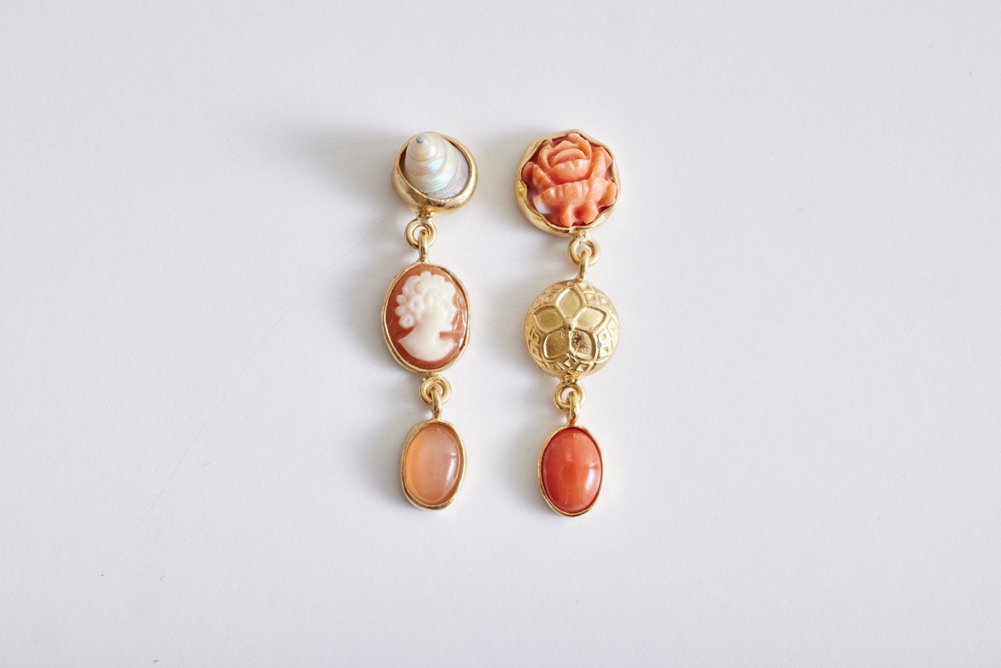 Nicky Kehoe - Grainne Morton, Three Charm Drop Earring