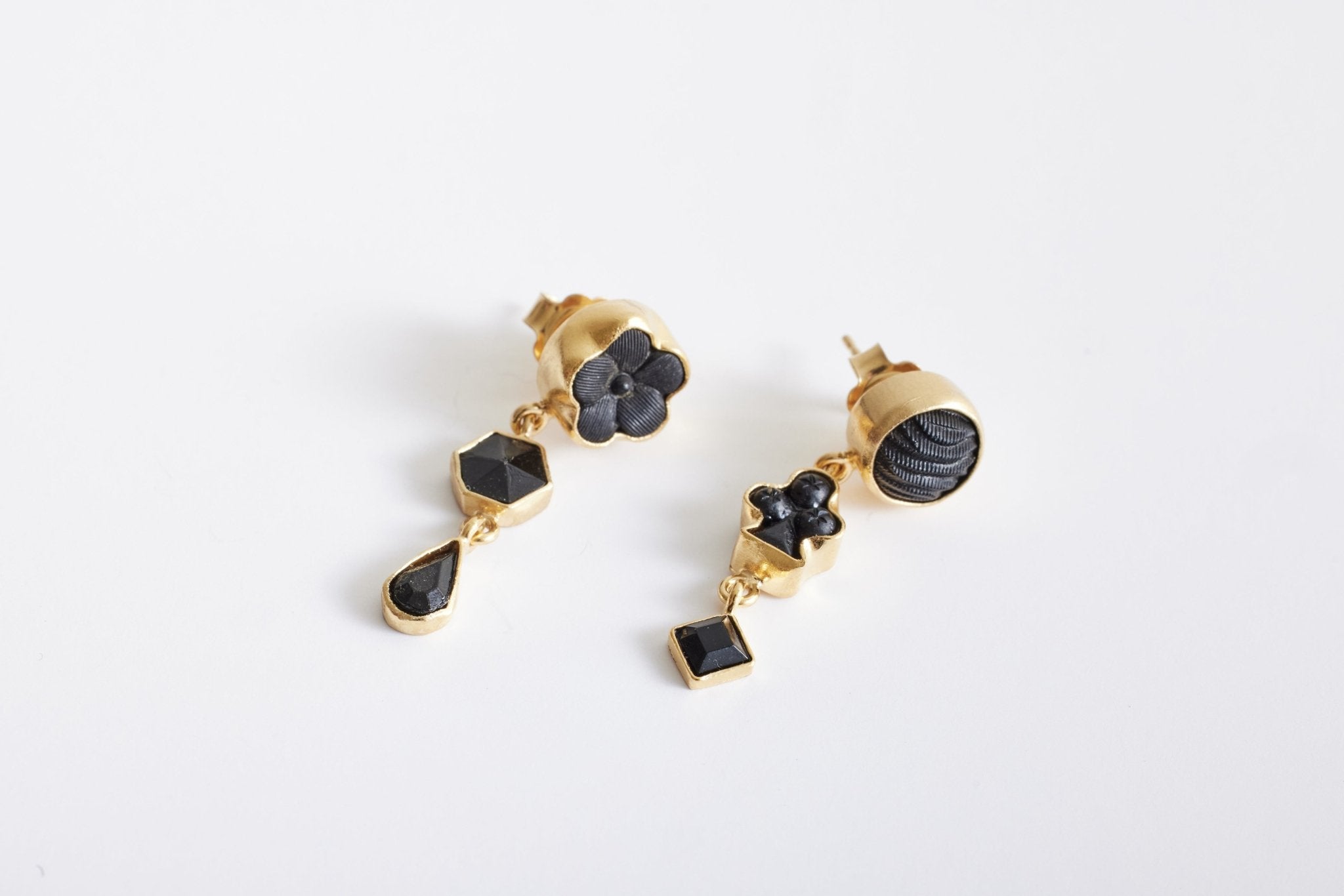 Nicky Kehoe - Grainne Morton, Three Charm Drop Earring No. 8