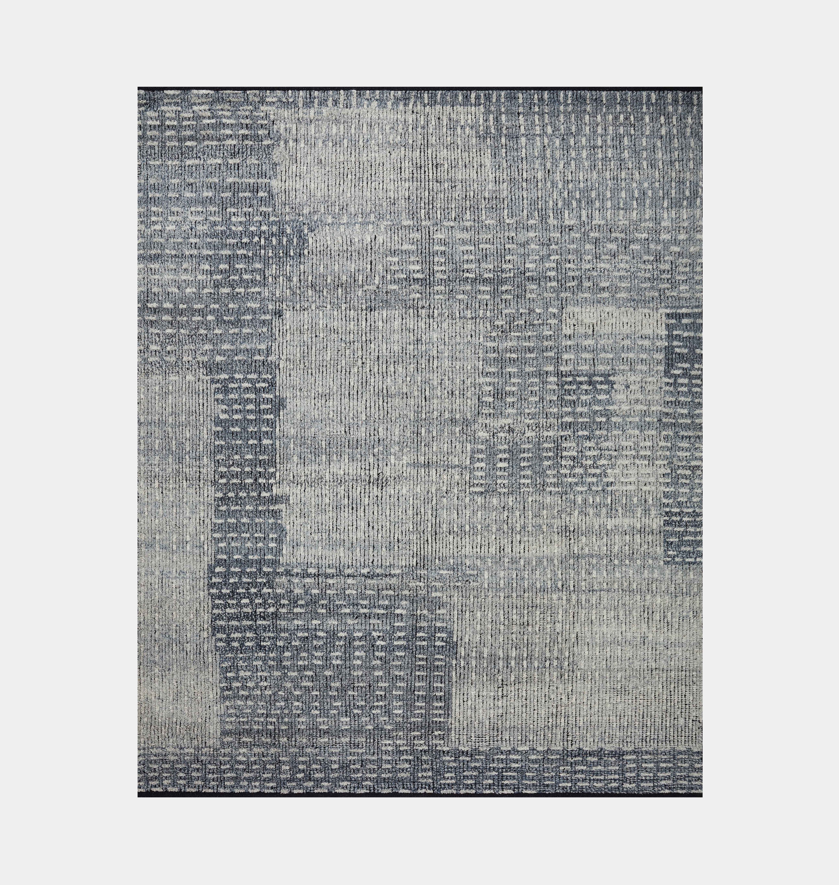 Amber Interiors - Gwyneth GWY - 01 Denim / Sky Area Rug