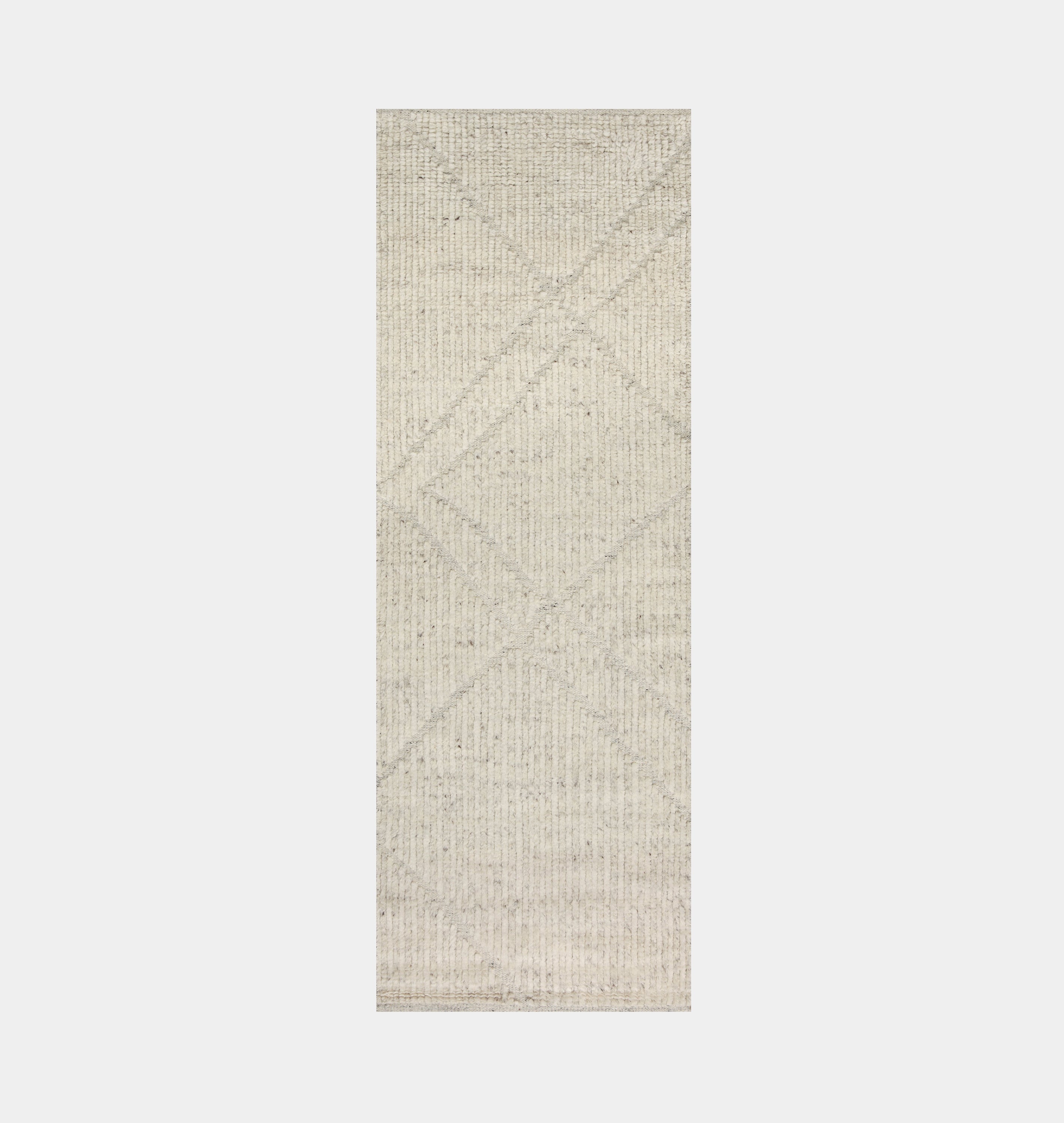 Amber Interiors - Gwyneth GWY - 03 Ivory / Silver Area Rug