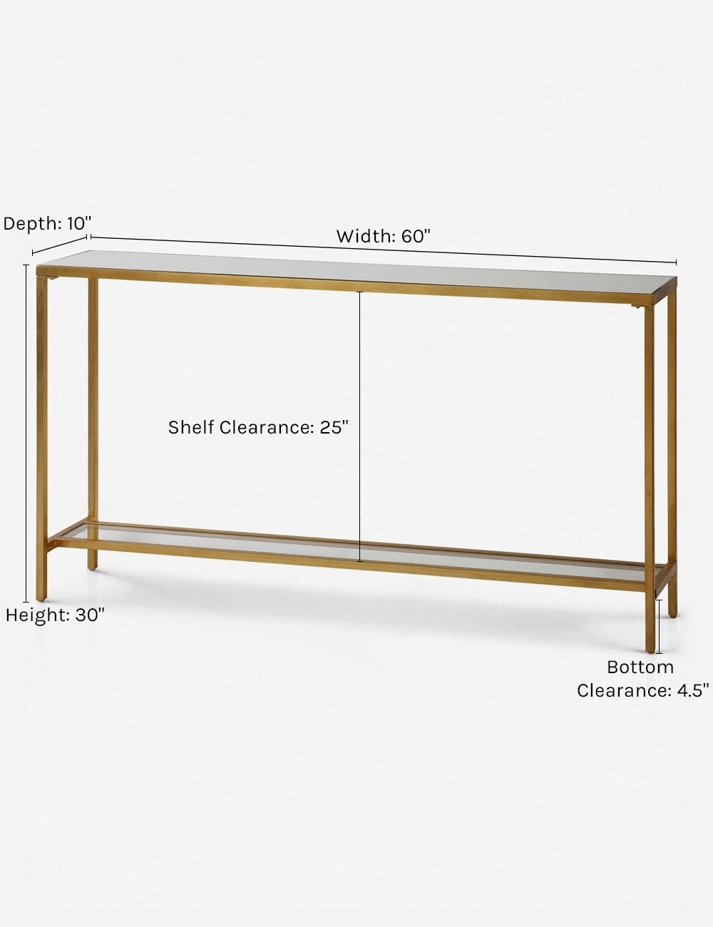 Lulu and Georgia - Hasina Console Table