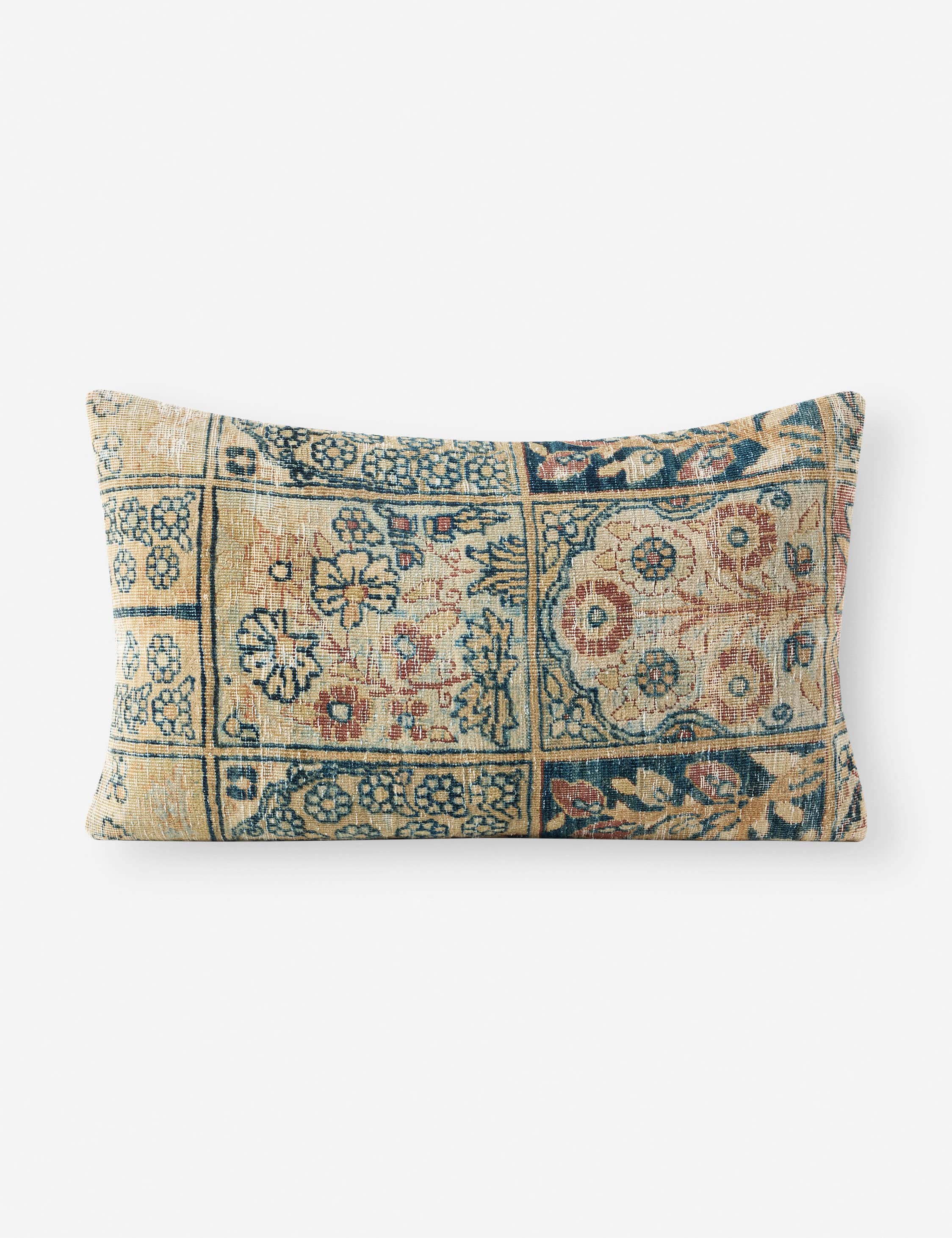 Lulu and Georgia - Vintage Lumbar Pillow No. 318, 16" x 26"