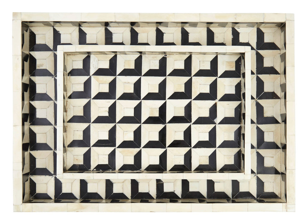 Jayson Home - Coffered Inlay Trays