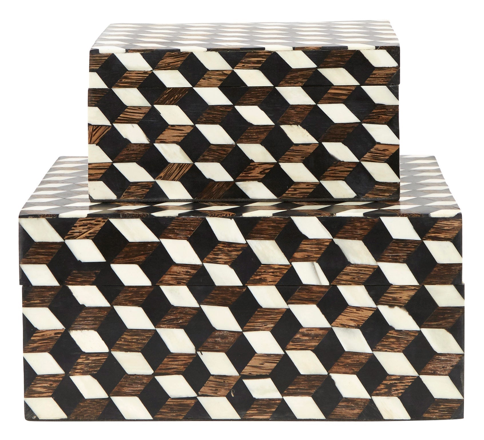 Jayson Home - Tumbling Block Boxes
