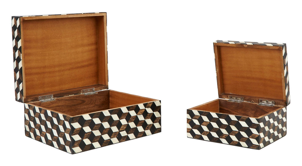 Jayson Home - Tumbling Block Boxes