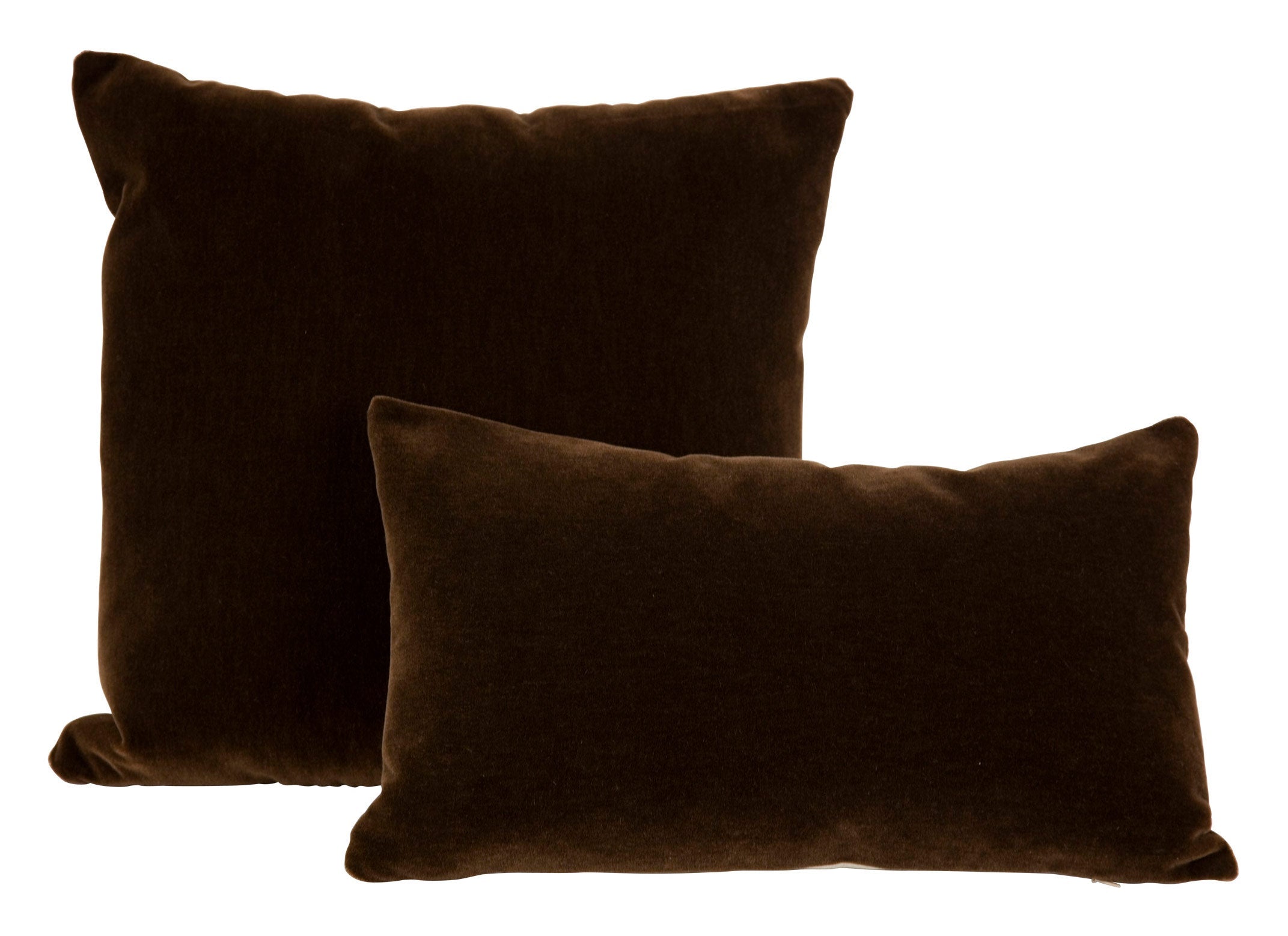 Jayson Home - Chocolate Mohair Pillows