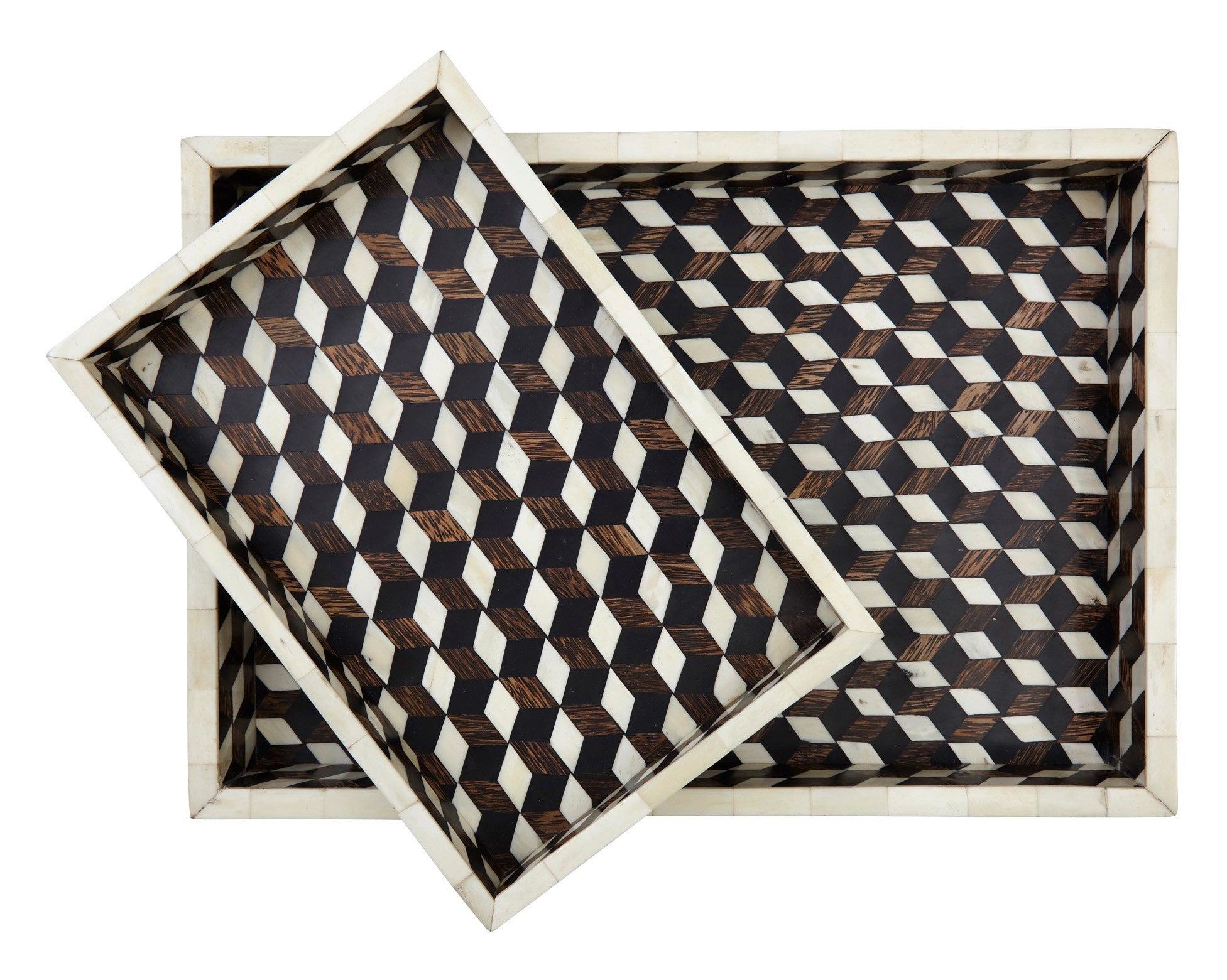 Jayson Home - Tumbling Block Trays