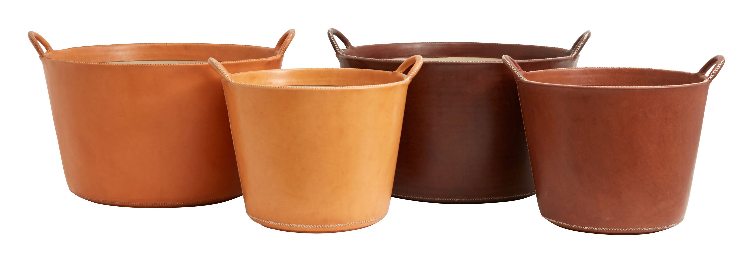 Jayson Home - Leather Bins