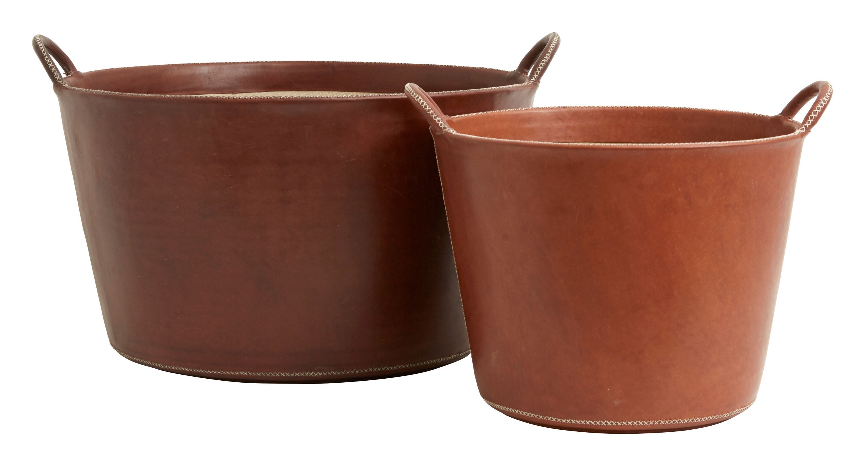 Jayson Home - Leather Bins