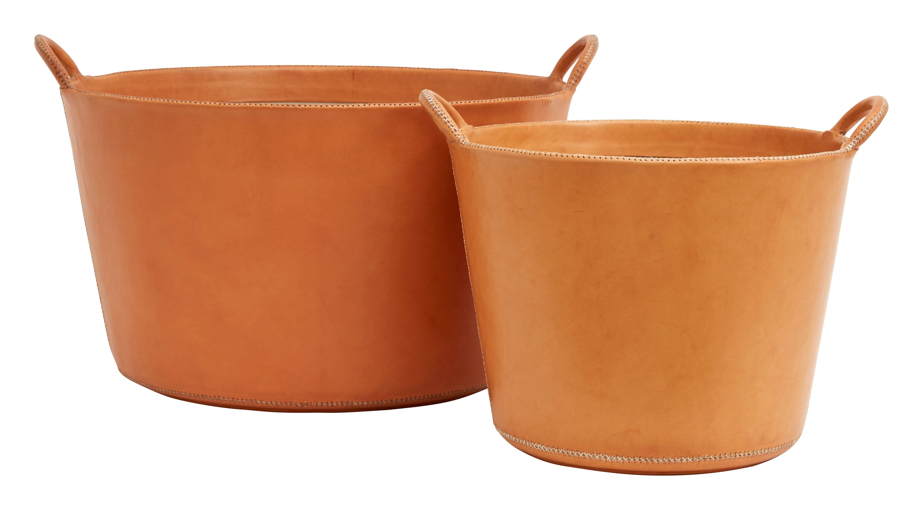 Jayson Home - Leather Bins