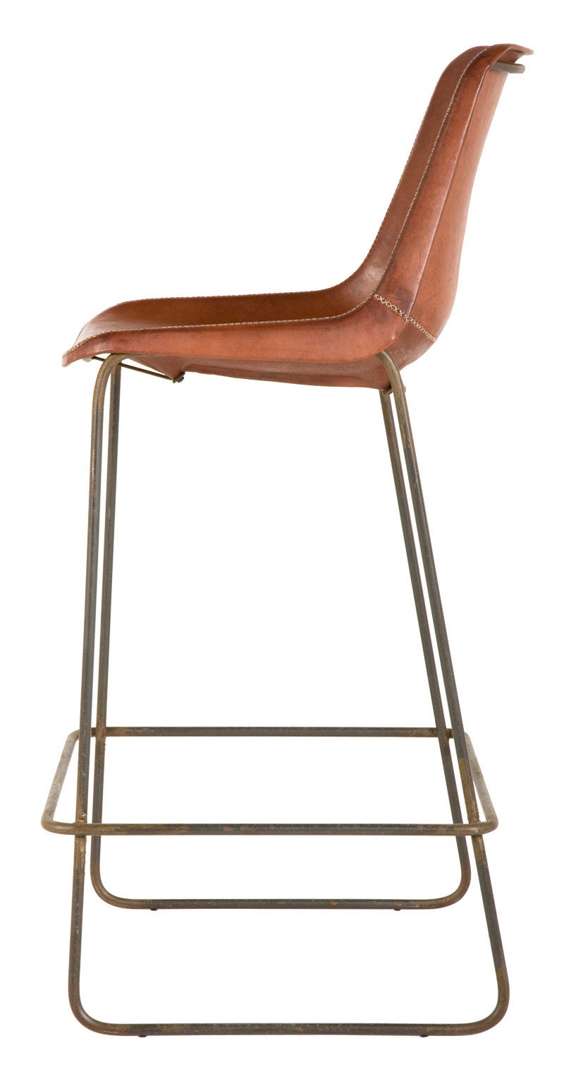 Jayson Home - Fernando Brown Bar Stool