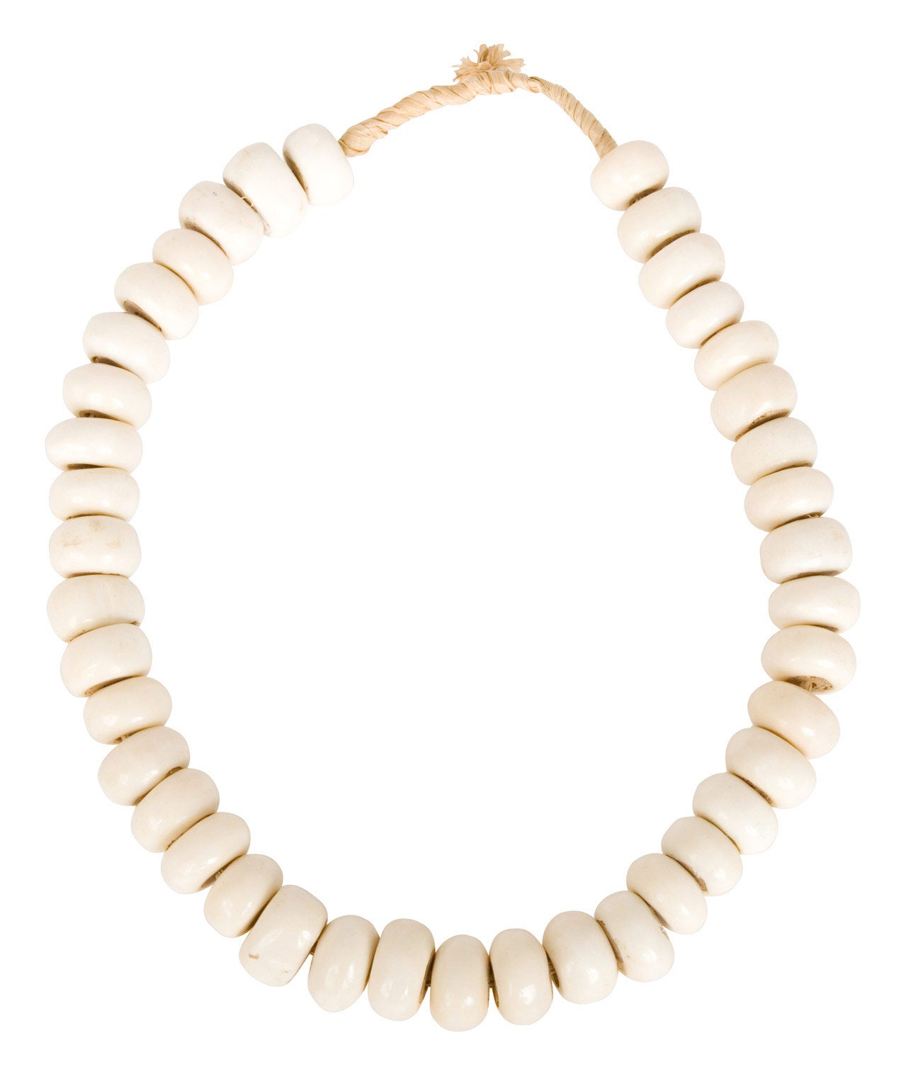 Jayson Home - African White Bead Necklace
