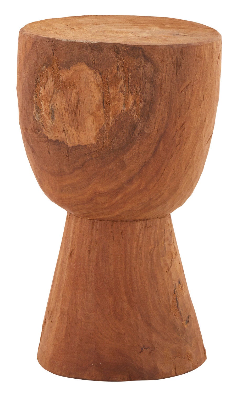 Jayson Home - Carved Drum Stool