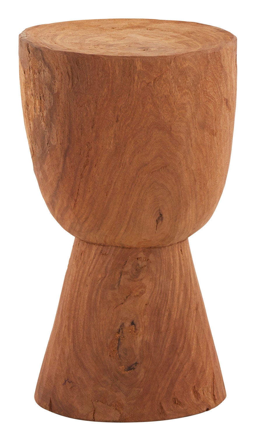 Jayson Home - Carved Drum Stool