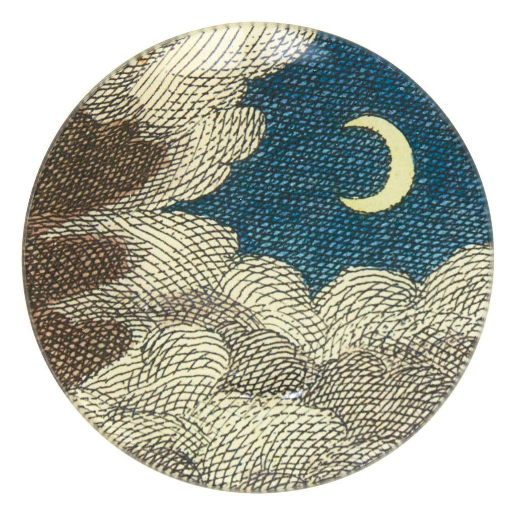 Jayson Home - Clouds and Crescent Moon Plate