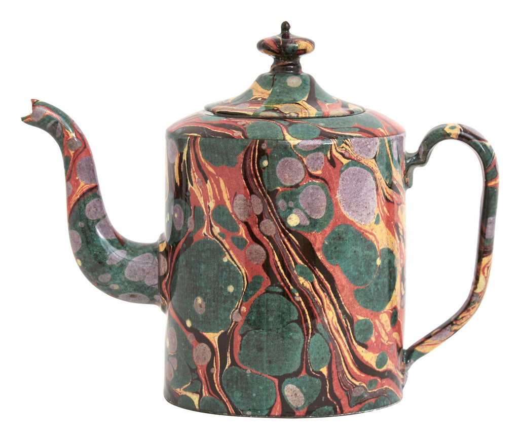 Jayson Home - Astier de Villatte Marbled Teapot