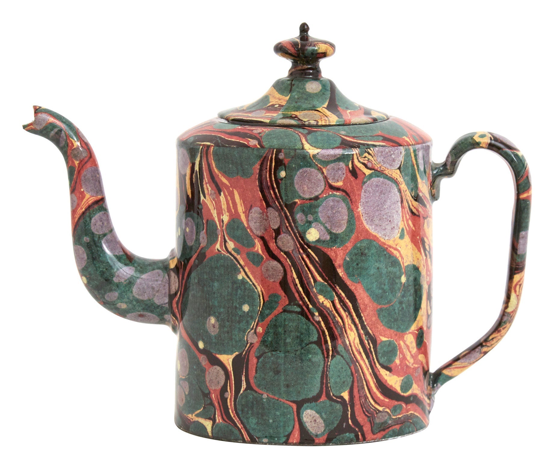 Jayson Home - Astier de Villatte Marbled Teapot