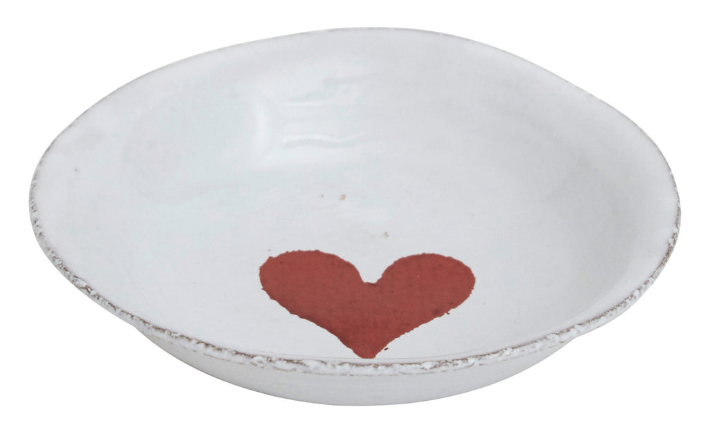 Jayson Home - Astier de Villatte Heart Deep Saucer