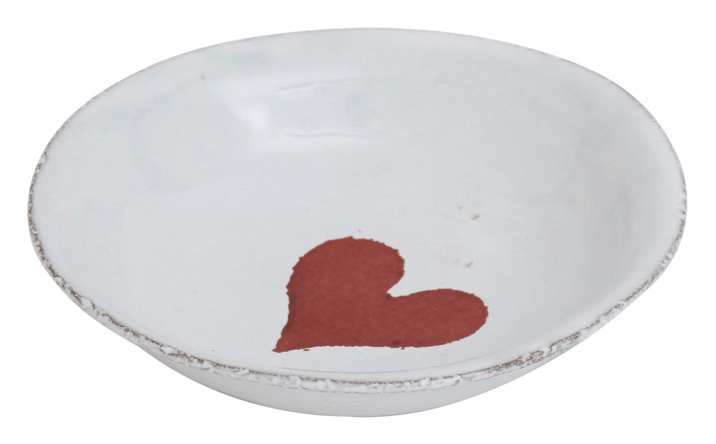 Jayson Home - Astier de Villatte Heart Deep Saucer