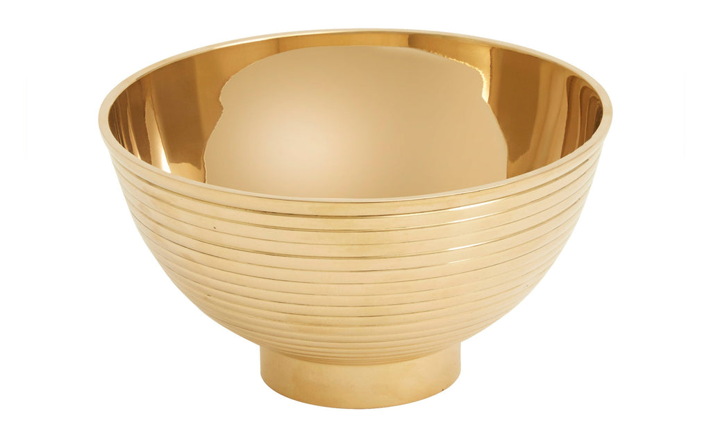 Jayson Home - Brass Ridged Bowls