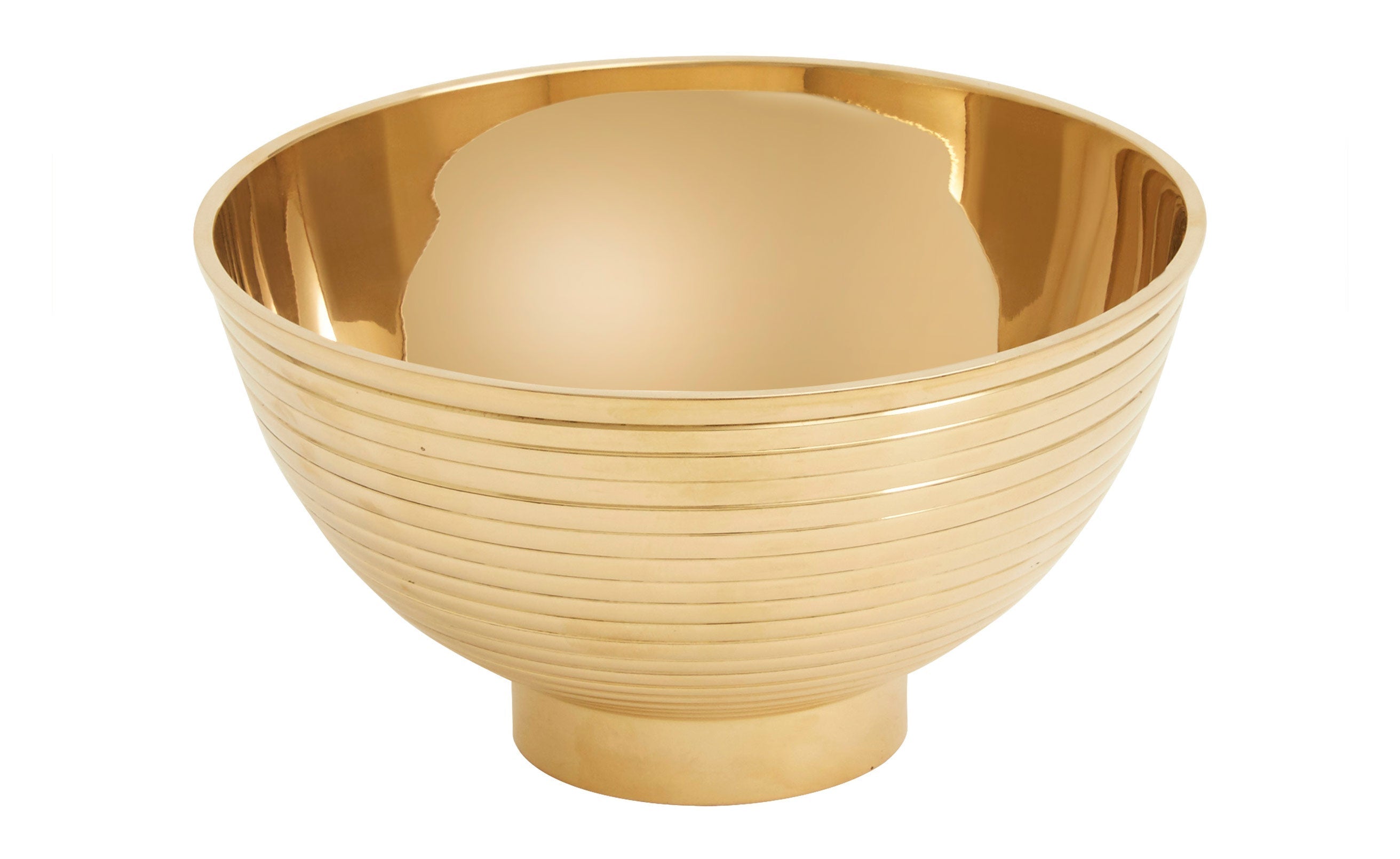 Jayson Home - Brass Ridged Bowls