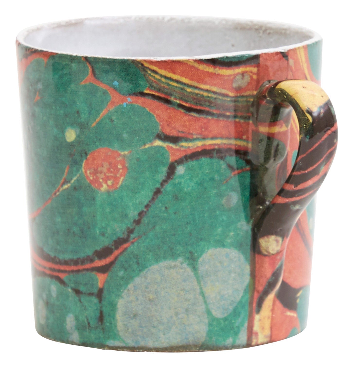 Jayson Home - Astier de Villatte Marbled Cup and Saucer