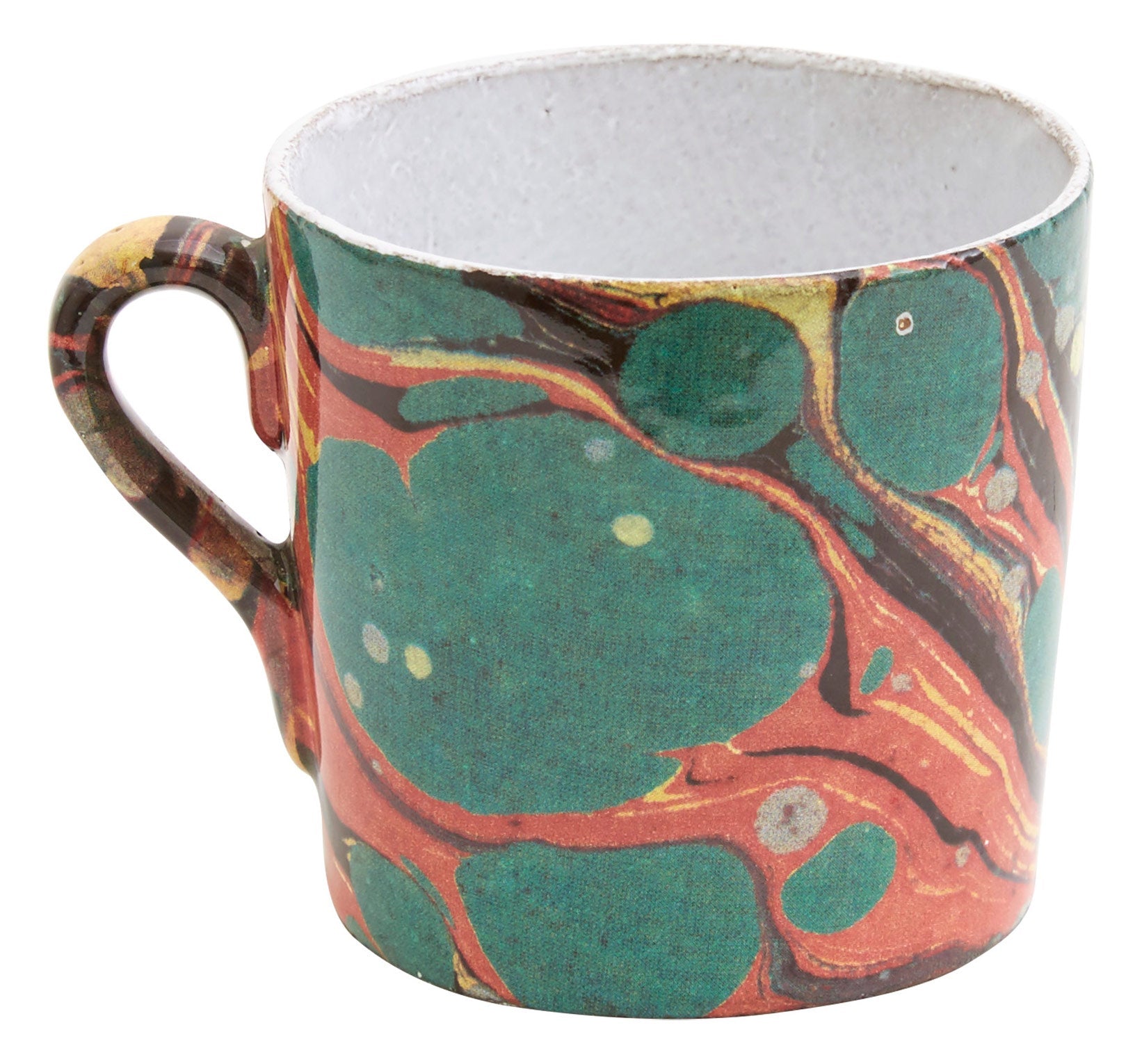 Jayson Home - Astier de Villatte Marbled Cup and Saucer