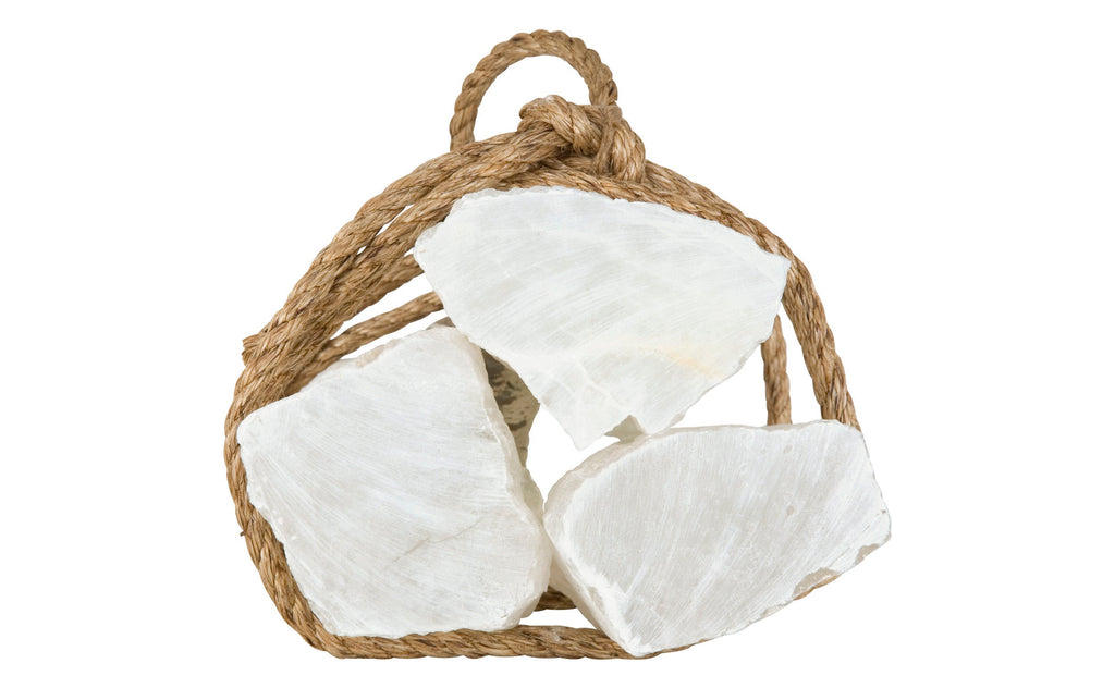 Jayson Home - Selenite Fireplace Logs